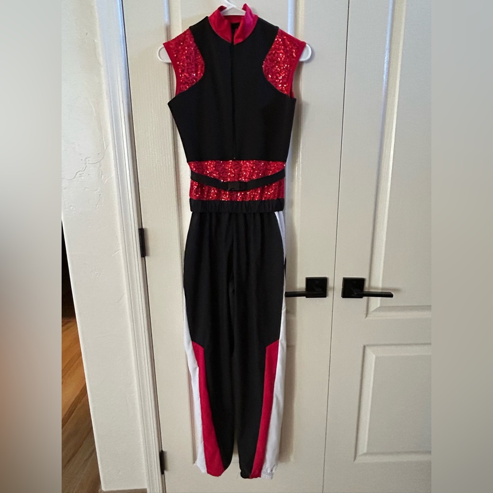 Junior’s Black and Red Dance Outfit